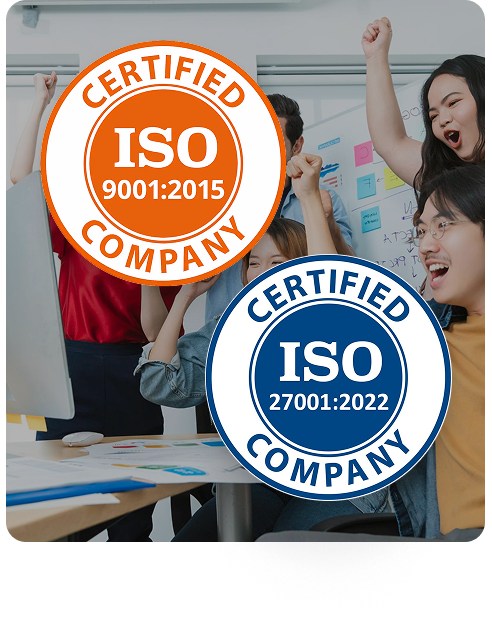 PayrollOnlinePlus Powered by RVE App Maker Inc.’s ISO Certifications