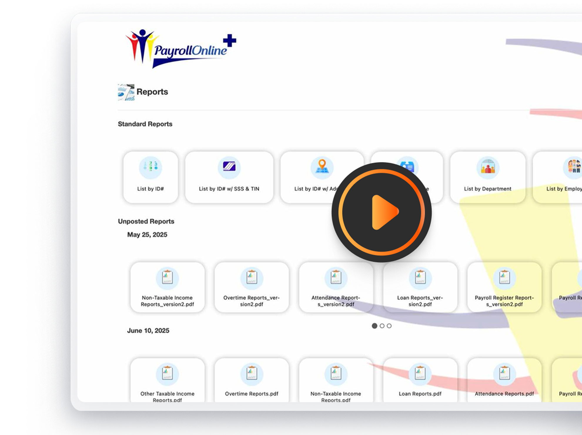HROnline+ Workspace Interface